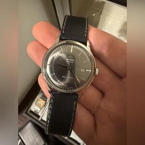 Orient Bambino FAC0000CAO Grey Dial Mens Automatic Watch